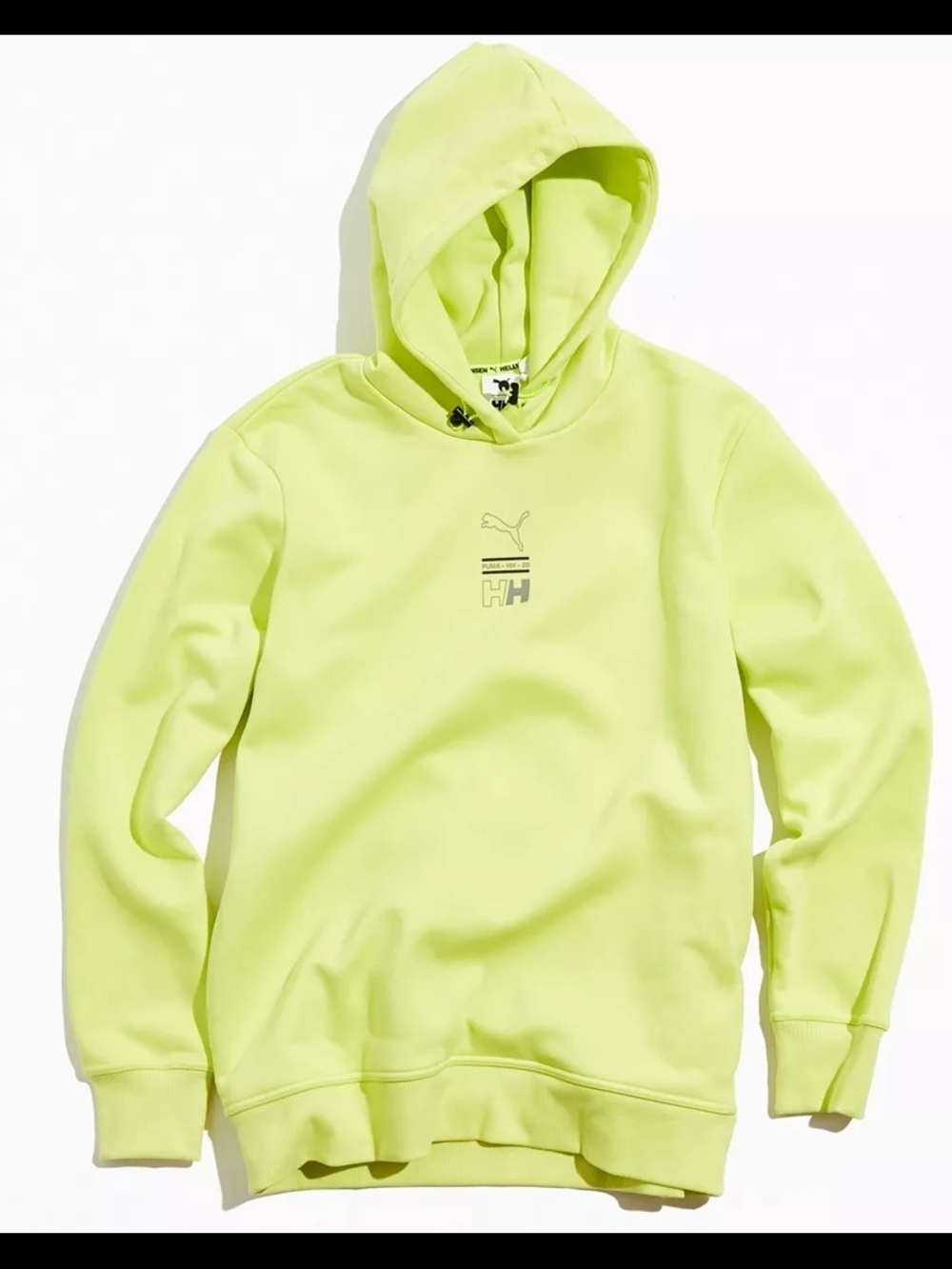 Puma Men’s Neon Lime Pullover Hoodie